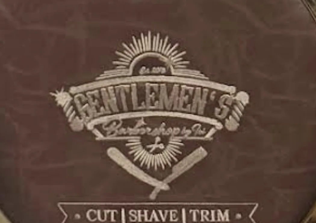 Original-Firmenschild Gentlemen’s Barbershop